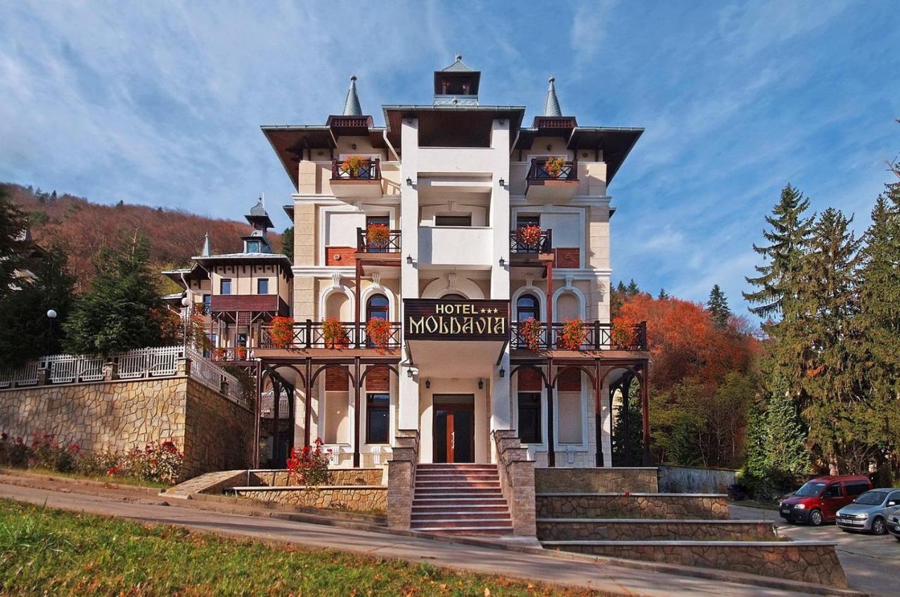 Hotel Moldavia Szlanikfürdő Kültér fotó