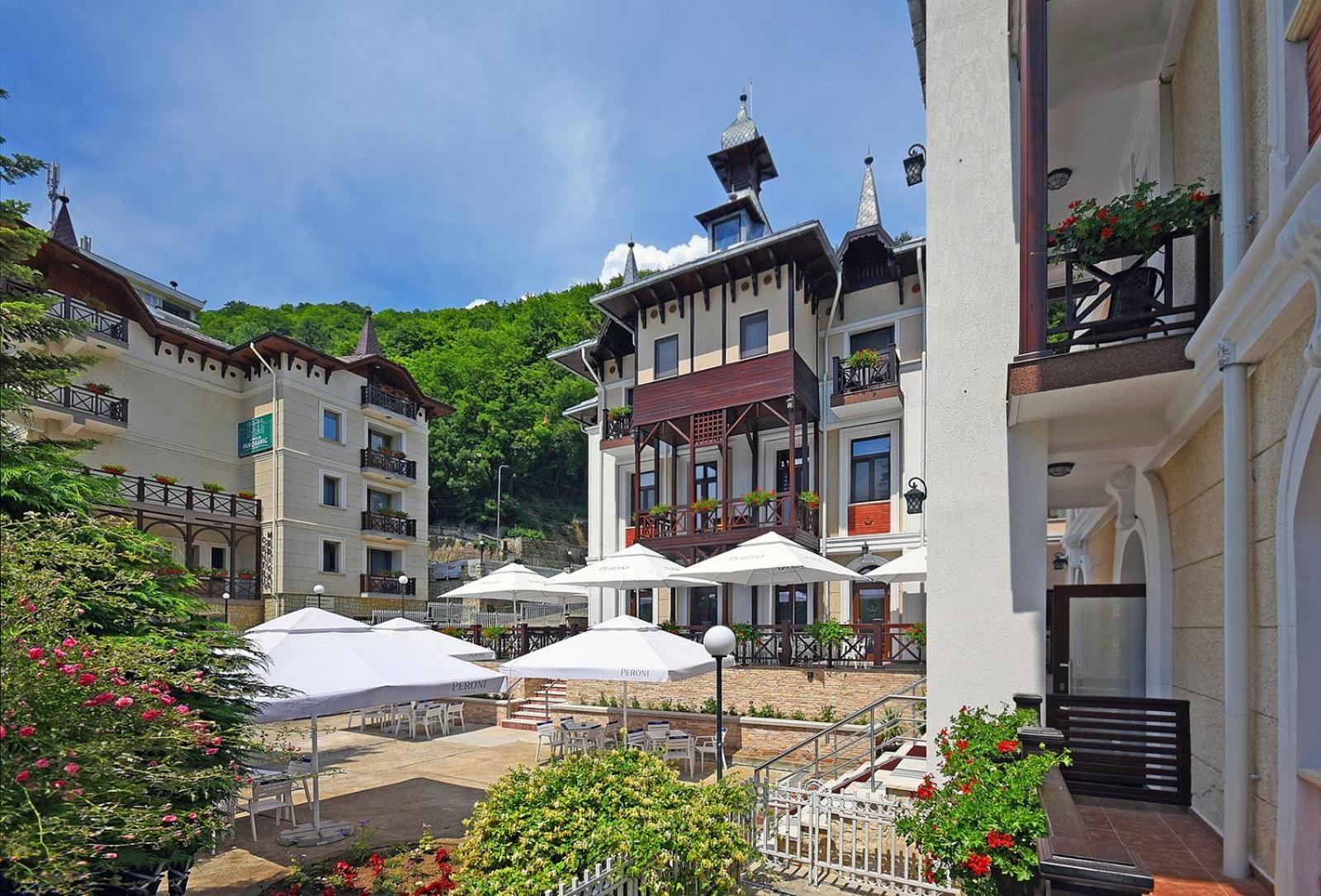 Hotel Moldavia Szlanikfürdő Kültér fotó